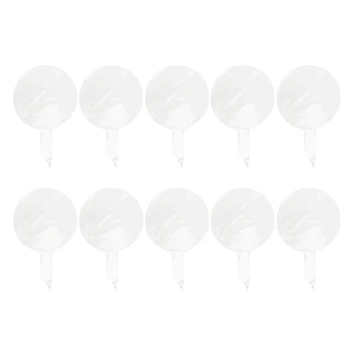 10шт Прозрачный шарик-пузырь Многоцелевое украшение-шар для детей Подарок для девочек на День рождения Подарок для девочек и мальчиков R7UB