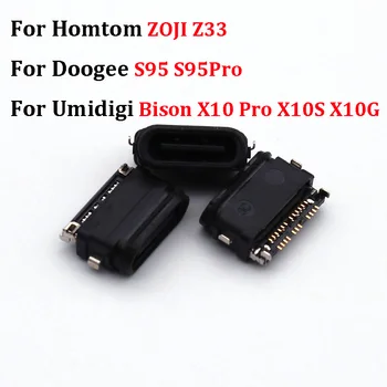 2-10 шт. Зарядное Устройство Док-Порт USB Разъем Для Зарядки Homtom ZOJI Z33 Doogee S95 S95Pro UMI Umidigi Bison X10 Pro X10S X10G