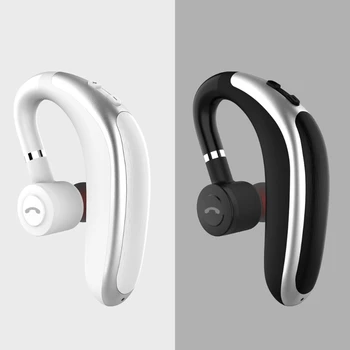 2023 Новая Беспроводная Bluetooth-совместимая гарнитура С одним ухом, Надеваемая на левое и Правое ухо, С Креплением для делового вождения, Гарнитура для звонков в ухо
