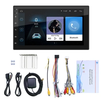 7-Дюймовый Android 10,1 Автомобильный Радиоприемник Мультимедийный Видеоплеер Wifi Gps Авто Стерео Двойной 2 Din Автомобильный стерео USB Fm-радио