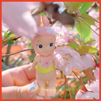 Blind Box Sonny Angel Cherry Blossom Серия 1 Kawaii Mystery Box Таинственная коробка Коробка Сюрприз Мини фигурка Милая кукла Подарок для детей