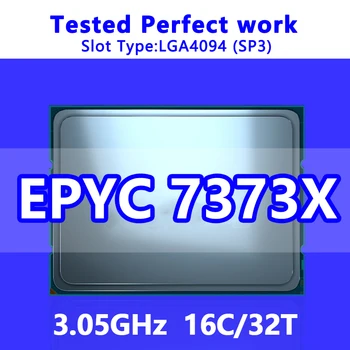 EPYC 7373X CPU 16C/32T 768M Cache 3,05 ГГц SP3 Процессор для Серверной материнской платы LGA4094 System on Chip (SoC) 100-000000508 1P/2P