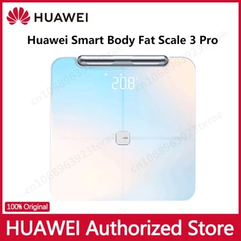 Huawei Smart Body Fat Scale 3 Pro Всесторонний Отчет О Составе тела Шкала Жировых отложений Bluetooth Wifi Двойное подключение