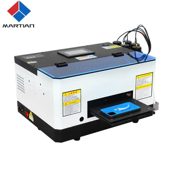 Impresora de inyección de tinta UV A5 con capacidad de impresión en 3D y superficies curvas