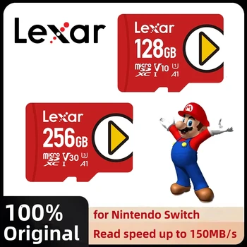 Lexar Original Play Micro SD Карта 1 ТБ 512 ГБ 256 ГБ 128 ГБ SDXC Карта Памяти UHS-I V30 A2 TF Карты для Игровой Консоли Nintendo Switch