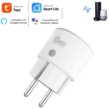 NEO Coolcam 16A WiFi Smart Plug Беспроводная Умная Розетка С Монитором Энергопотребления, Совместимая С Alexa Echo, Google Home