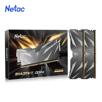 Netac DDR4 RAM memory XMP2.0 3600 МГц 3200 МГц 32 ГБ 16 ГБ для игрового компьютера diy Rams поддержка материнской платы Intel AMD 1.35 В
