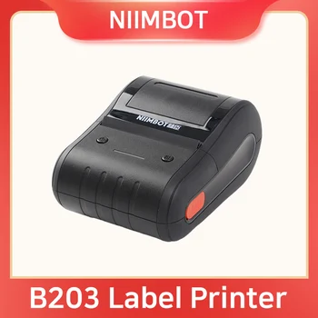 NIIMBOT B203 Принтер этикеток со штрих-кодом, устройство для изготовления беспроводных термонаклеек, устройство для изготовления карманных этикеток для одежды, ювелирных изделий, почтовых отправлений, рекламы