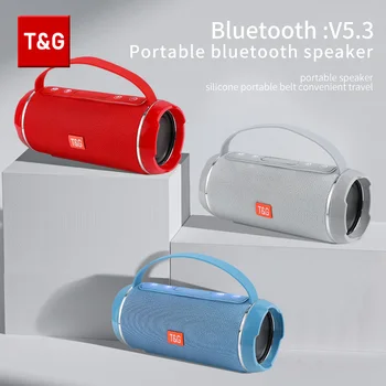 TG116C Мощный Bluetooth-динамик Портативный динамик Наружная звуковая коробка TWS Bluetooth-динамик Поддержка громкой связи Радио