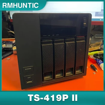TS-419P II для сетевого хранилища QNUA, 4-дисковое сетевое хранилище, двойной гигабит, двойной usb