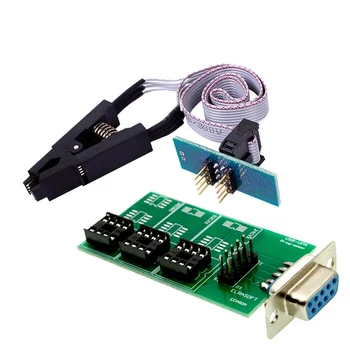 UPA USB V1.3 Программатор настройки микросхем Xprog ECU Адаптер платы Eeprom с зажимом SOP8 SOIC8 для чипов 24CXX и 25 (полный)