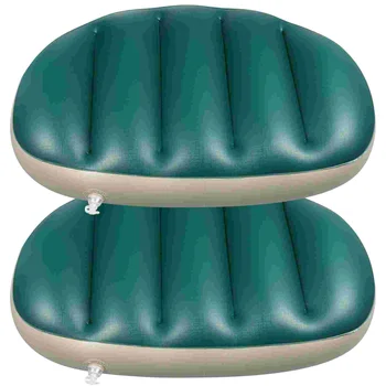 VORCOOL, 2 шт., подушка для сиденья рыболовного стула из ПВХ, рыболовная подушка для рыбацкой лодки (зеленый)