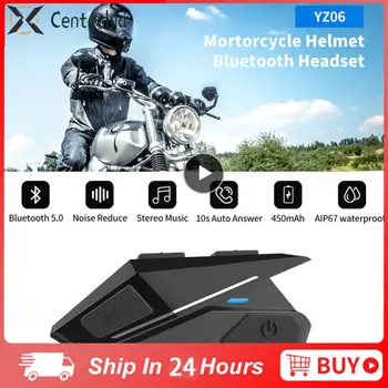 Автоматическое подключение наушников, устанавливаемых на голову, Простой в эксплуатации мотоциклетный шлем внутренней связи Yz06 Мотоциклетный шлем