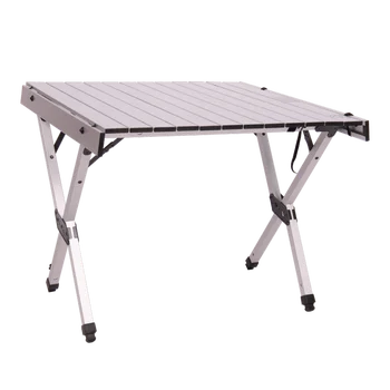 Алюминиевый раздвижной стол с откидной крышкой