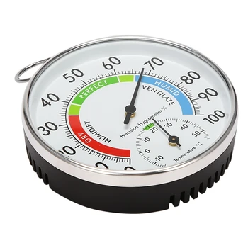 Аналоговый индикатор температуры и влажности, внутренний наружный термометр-гигрометр L15