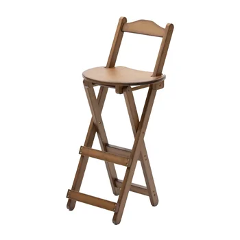 Бамбуковый деревянный стул, высокий стул, Складной кухонный табурет, Дизайнерские обеденные стулья для маленькой квартиры, бытовая мебель Sandalye