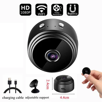 Беспроводная камера мониторинга A9 WiFi, камера удаленного мониторинга, беспроводная мини-камера, видеонаблюдение с ночным видением
