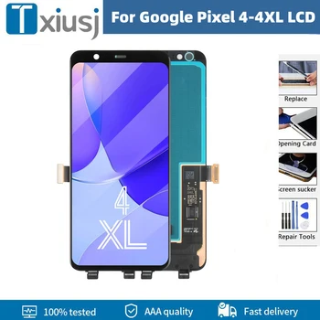 Для Google Pixel 4XL Дисплей Сенсорный Экран Дигитайзер В Сборе 4 XL ЖК Дисплей С Рамкой Для Pixel XL4 Запасные Части Экрана 6.3 Quot