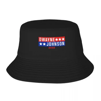 Дуэйн Джонсон Для президента 2032, Крутая взрослая рыбацкая шляпа, Боб, панама, Мужские, женские кепки, рыбацкая шляпа, шляпа для девочки и мальчика