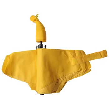 Зонт банановый складной зонт банановый зонтик желтый
