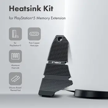 Игровая консоль твердотельный накопитель NVMe M.2 SSD Радиатор Охлаждающие Аксессуары для PS5