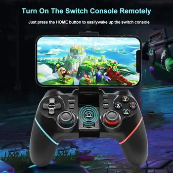 Игровой джойстик без задержек, совместимый с Bluetooth, Портативный профессиональный игровой контроллер для Ps3 / 4 Play, Пластиковое прямое подключение