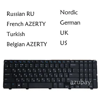 Клавиатура для ноутбука Dell SN7221 CN-0KM3NF-72438-41H-1MC3-A00 0WWVKK NSK-LA0SC 0U, PK130SZ2A10 09CC40 NSK-LA0 RU TR BE FR AZERTY