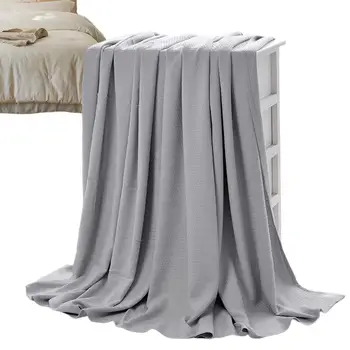 Летнее Охлаждающее одеяло, стеганое одеяло для кондиционирования воздуха, легкое и тонкое дышащее охлаждающее стеганое одеяло из бамбукового волокна для дома