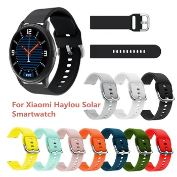 Модный ремешок для часов, однотонный спортивный силиконовый браслет, ремешок для часов Xiaomi IMILAB KW66, 22-мм ремешок для часов, умные аксессуары
