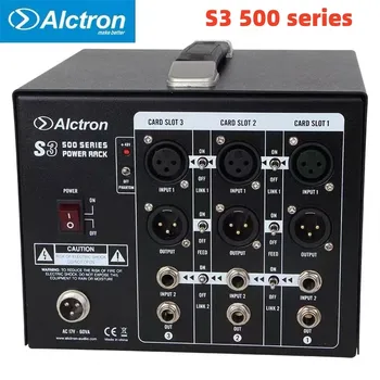 Модули фантомного питания Alctron S3 серии 500 и портативное шасси XLR с 3-канальной силовой стойкой для записи и сценических выступлений