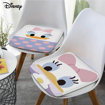 Мультяшная подушка Disney Daisy Duck Коврик Простота Многоцветная подушка для обеденного стула Круглое декоративное сиденье для садовых подушек