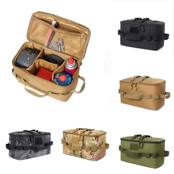 Набор сумок для хранения большой емкости для кемпинга на открытом воздухе, набор посуды для пикника, Портативная сумка для хранения инструментов, Туристическое снаряжение