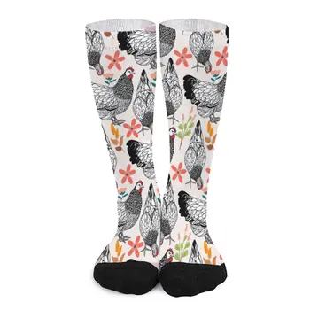 носки с рисунком цыпленка, зимние носки, мужские носки для мужчин
