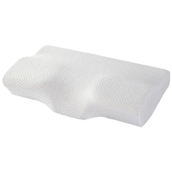 Подушки из пены с эффектом памяти контура сна, белая подушка для шеи из материала с медленным отскоком от боли в шее и плечах