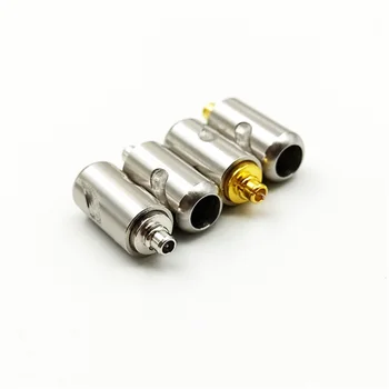 Позолоченные расширительные наушники с родиевым покрытием для обновления mmcx pin W30 W80 SE535 SE846 1 пара (L + R)
