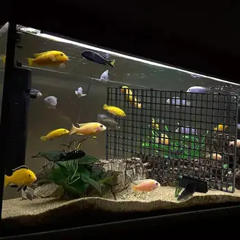 Разделительная панель для аквариума, Разделитель для аквариума, фильтр, нижняя изолирующая панель, Рассеиватель света, перегородка, решетка, лоток для яиц, ящик для яиц