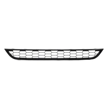 Решетка Переднего Бампера 1801358 Сетчатая Решетка Нижнего Капота Внешняя Защита От Атмосферных Воздействий Пылезащитный Глянцевый Черный Цвет для Автомобиля