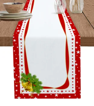 Рождественская Пуансеттия Домашний декор для столовой Скатерть для стола Свадьба Рождественская вечеринка Скатерти