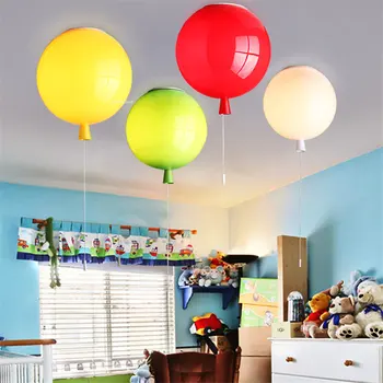 Светодиодные потолочные светильники Nordic Color Balloon LED Потолочные светильники для спальни, гостиной, Потолочные светильники для кухни