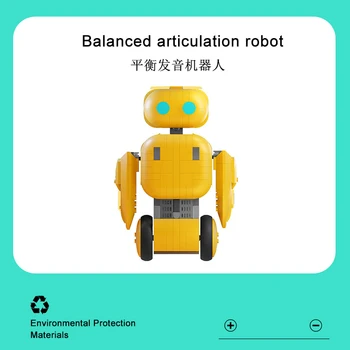 Серия интеллектуальных роботов MOULD KING 13100: детская игрушка-головоломка, строительный блок, робот с дистанционным управлением, балансирующий произношение,