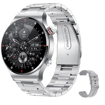 Смарт-часы Android Мужские IP67 Answer Call Smartwatch Мужские для Tecno Camon 18 Premier 18i Huawei P30 Lite Moto G10 Samsung A21