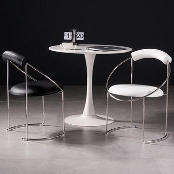 Современные офисные подставки для кухни и бара Скандинавский дизайн стульев Минималистичные Металлические барные стулья Модная барная мебель Tabouret De HY