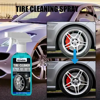Средство для чистки автомобильных шин, очищающее покрытие для автомобильных шин, Бамперы колес, спрей для очистки колес от грязи и пыли
