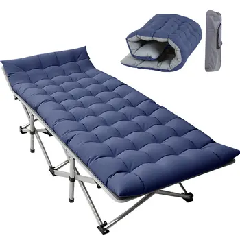 Уличная портативная кровать для путешествий JETSHARK, складная раскладушка, походная кроватка, раскладная кровать
