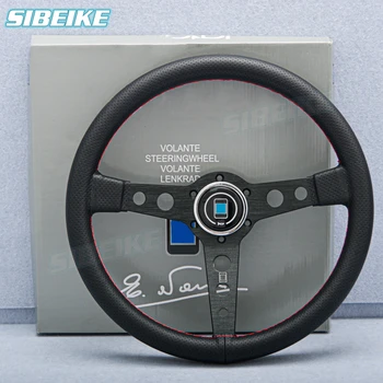 Универсальное 14-дюймовое рулевое колесо из перфорированной кожи Classic Sim Racing Sports Steering Wheels