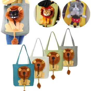 Холщовая сумка для переноски домашних животных, переноска для кошек, сумка для кошек, рюкзак для переноски домашних животных, рюкзак для домашних животных